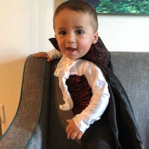 Baby toddler vampire Halloween costume